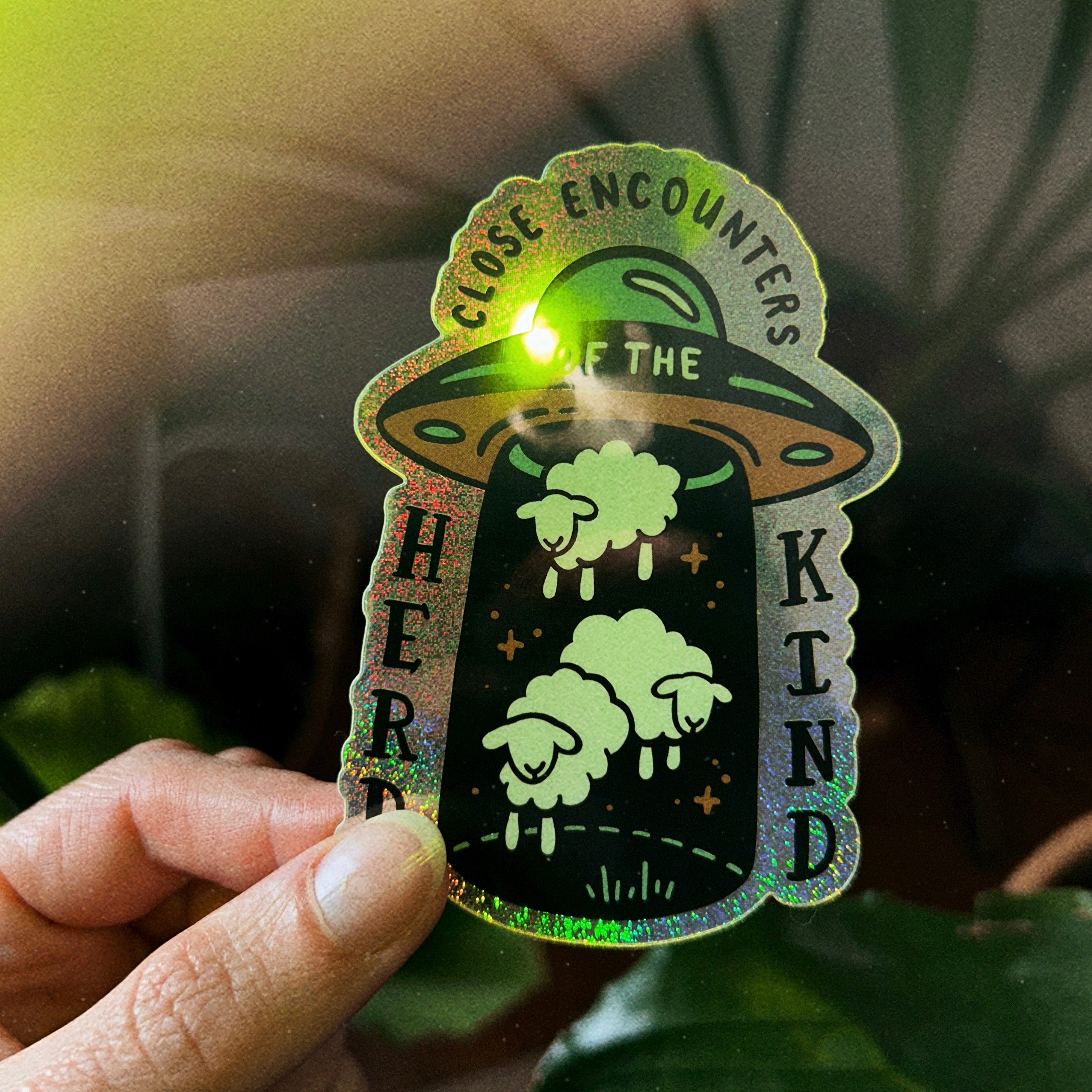 Close Encounters Sticker