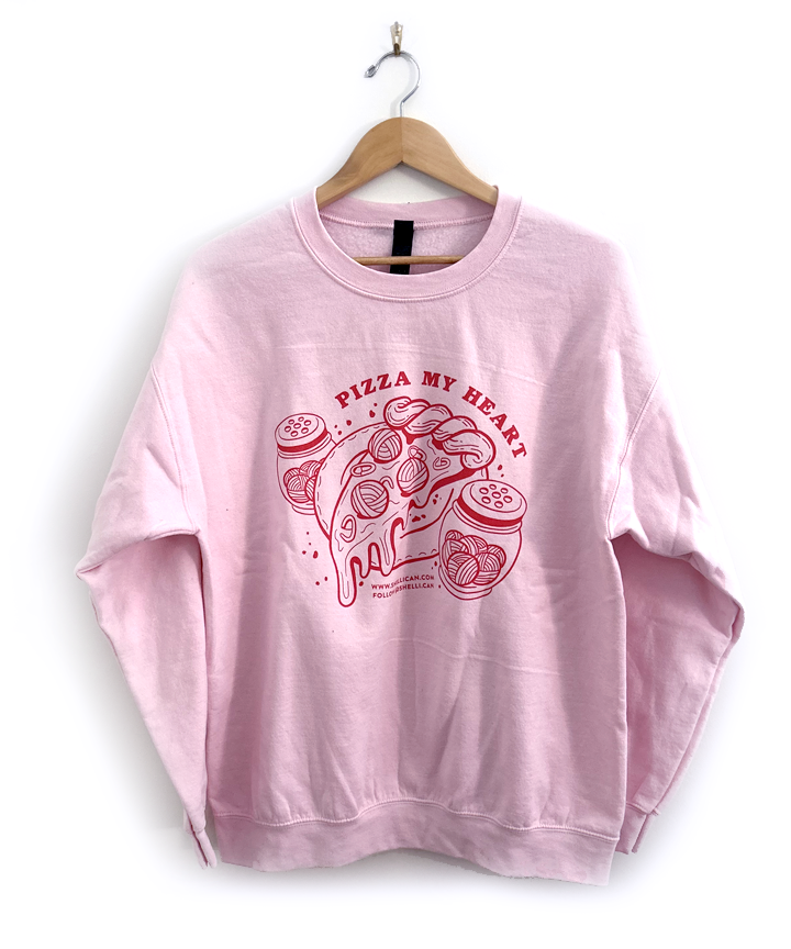 Pizza My Heart Sweatshirt (LG)