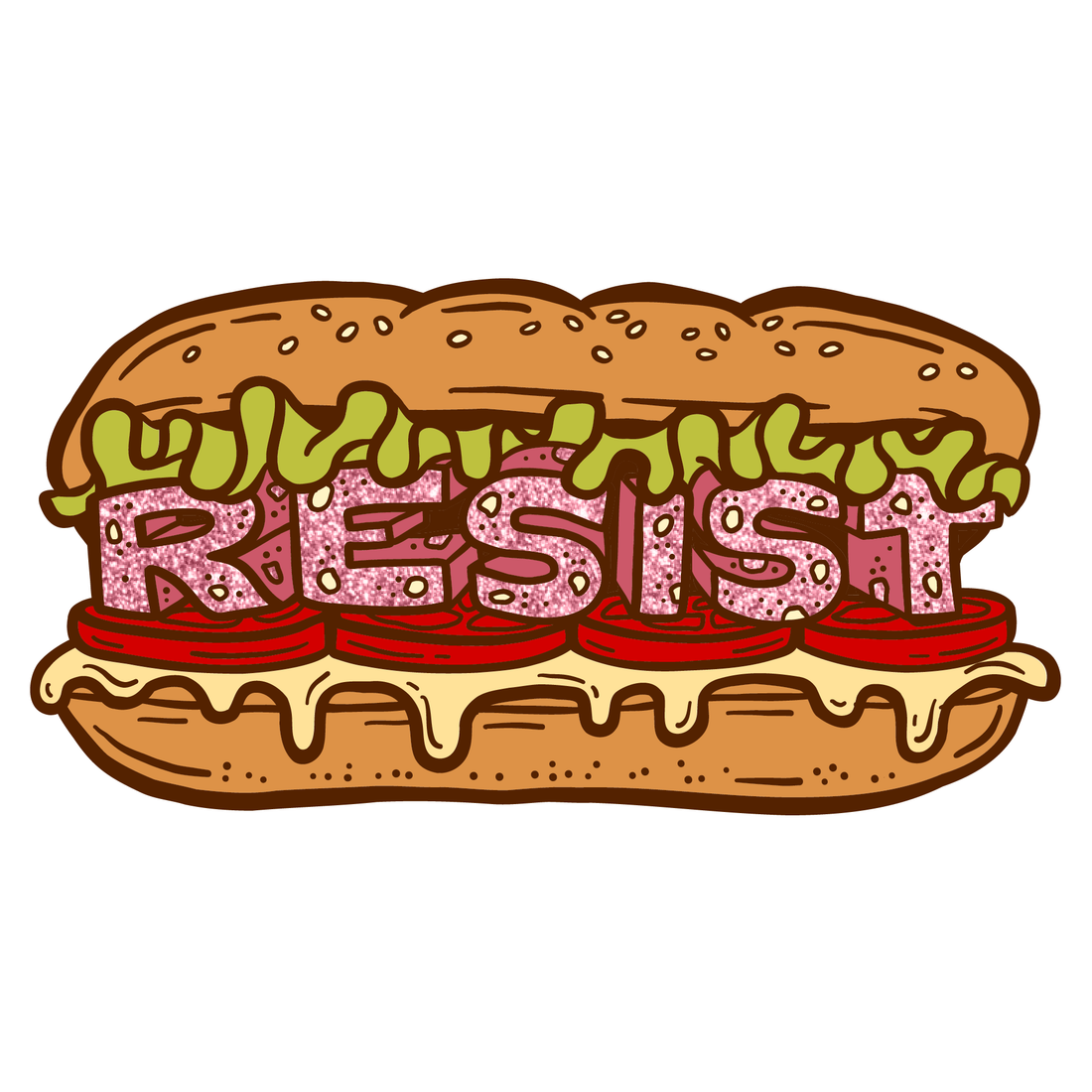 Snack Attack Enamel Pin (PREORDER)