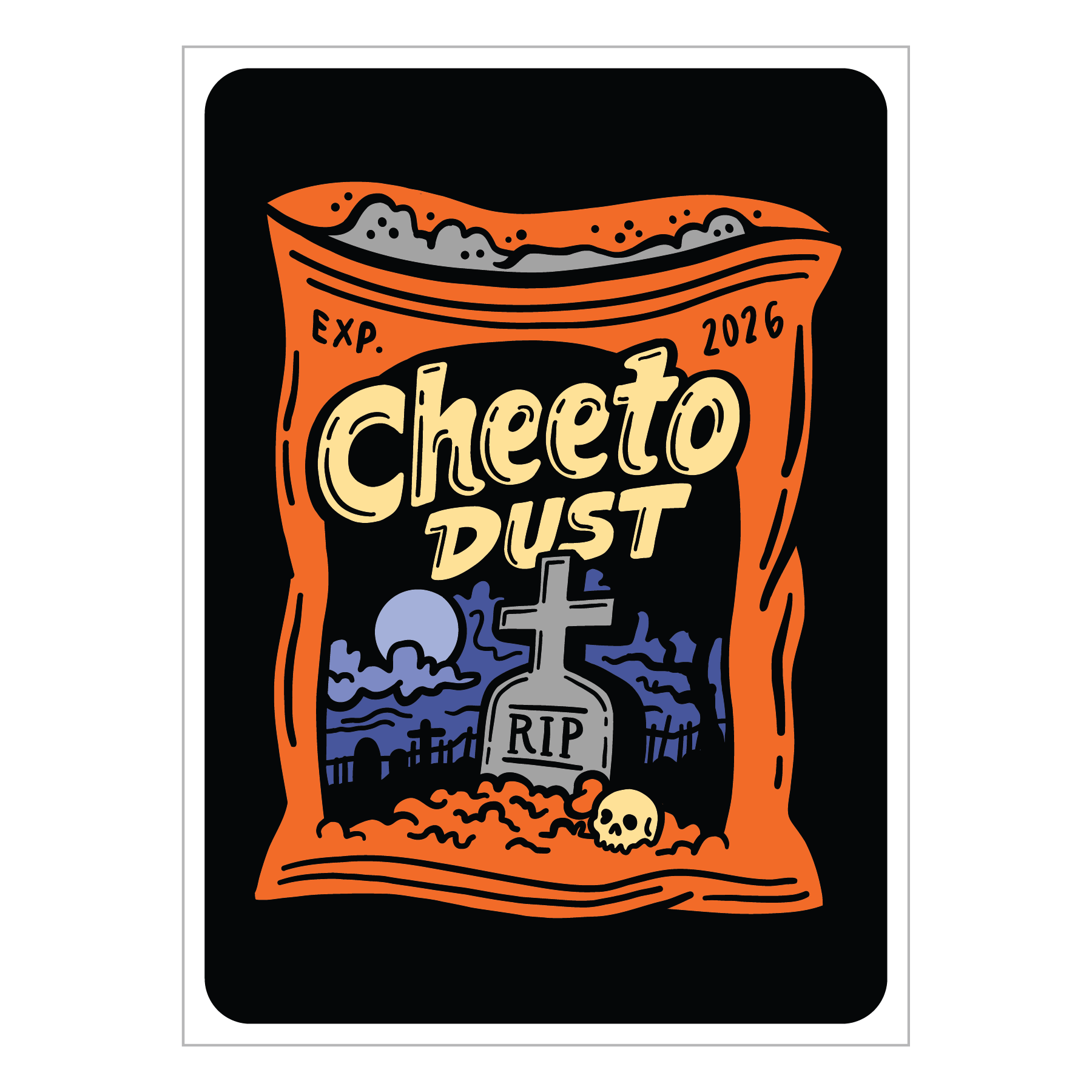 Cheeto Dust Postcard (PREORDER)