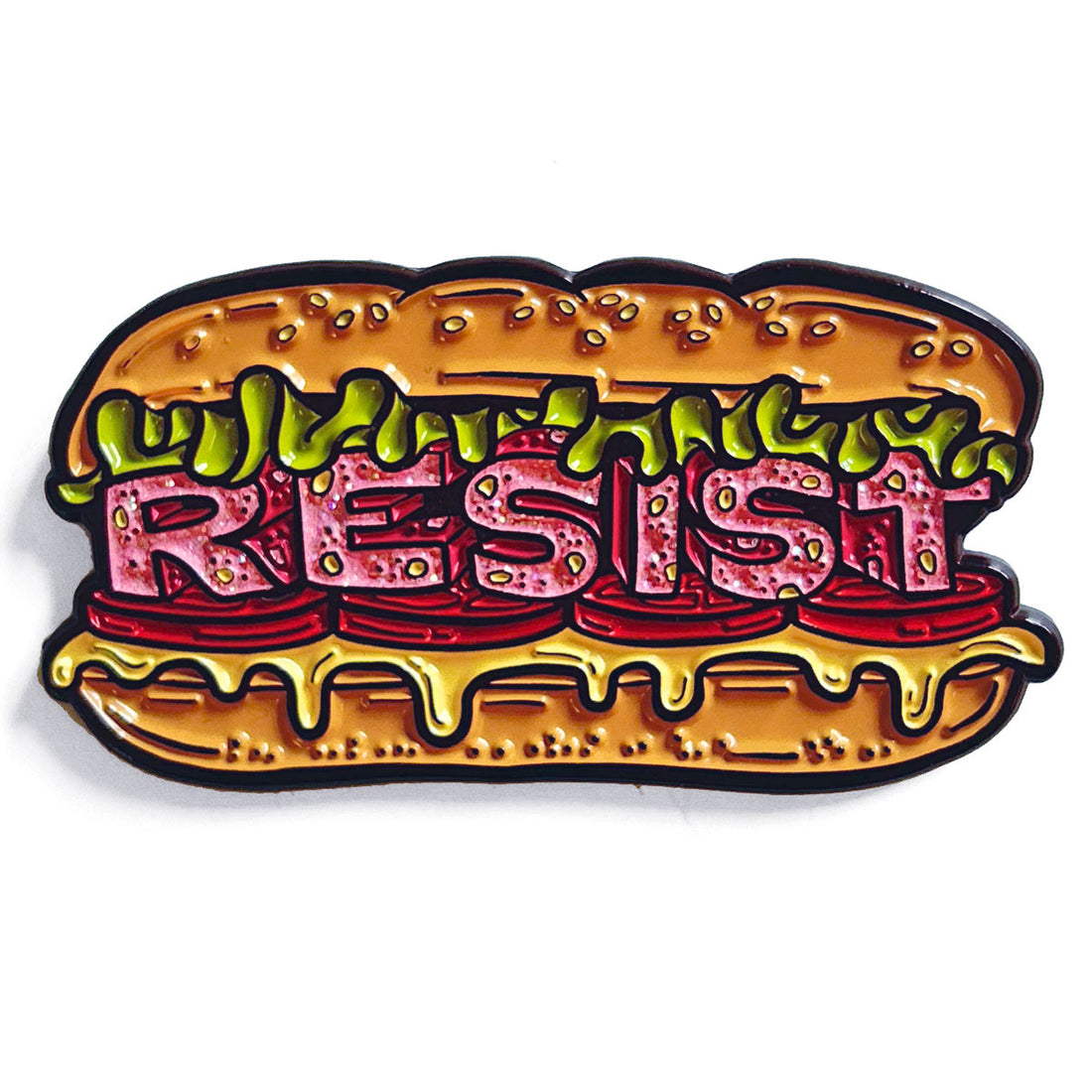 Snack Attack Enamel Pin