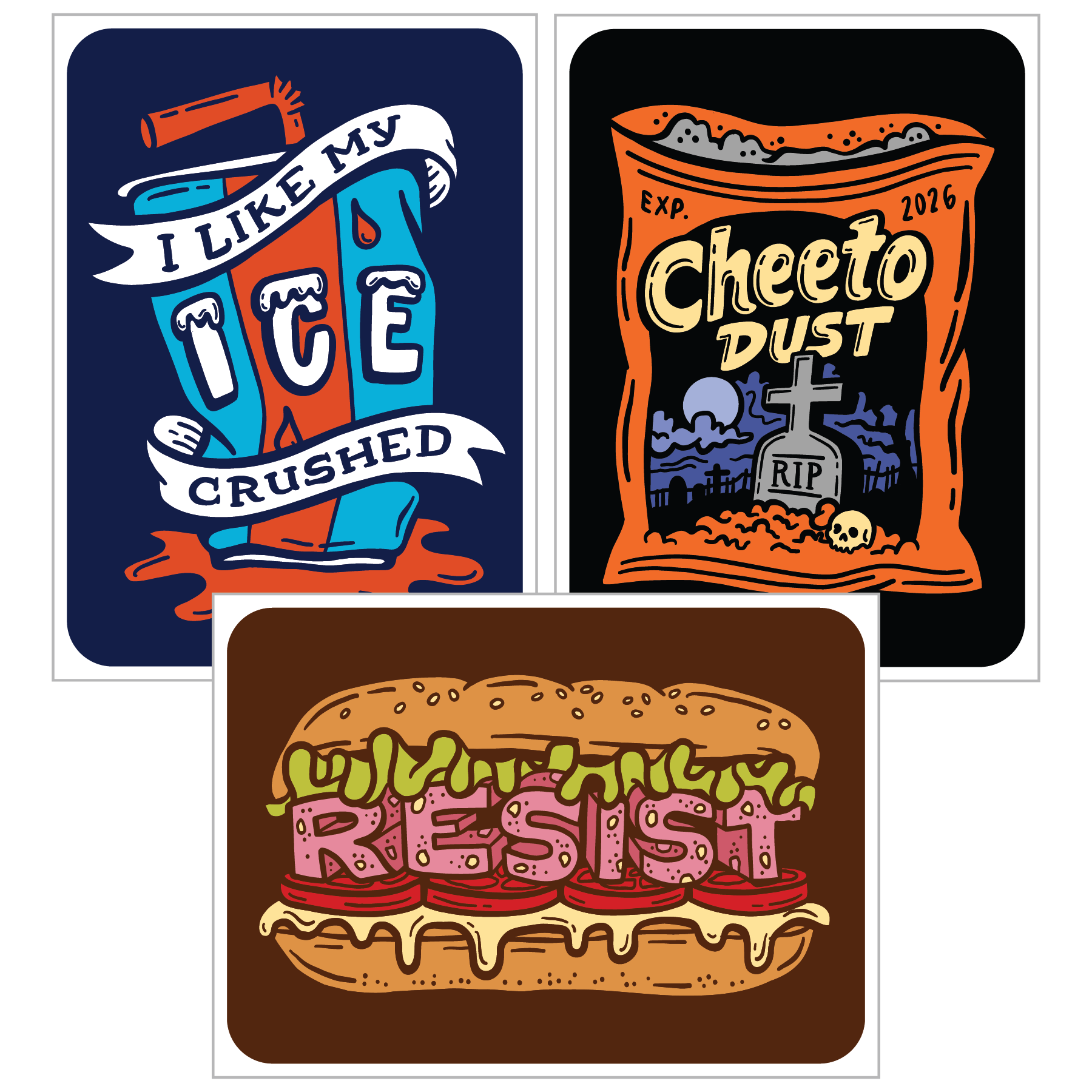 Girl Dinner Postcard Pack (PREORDER)