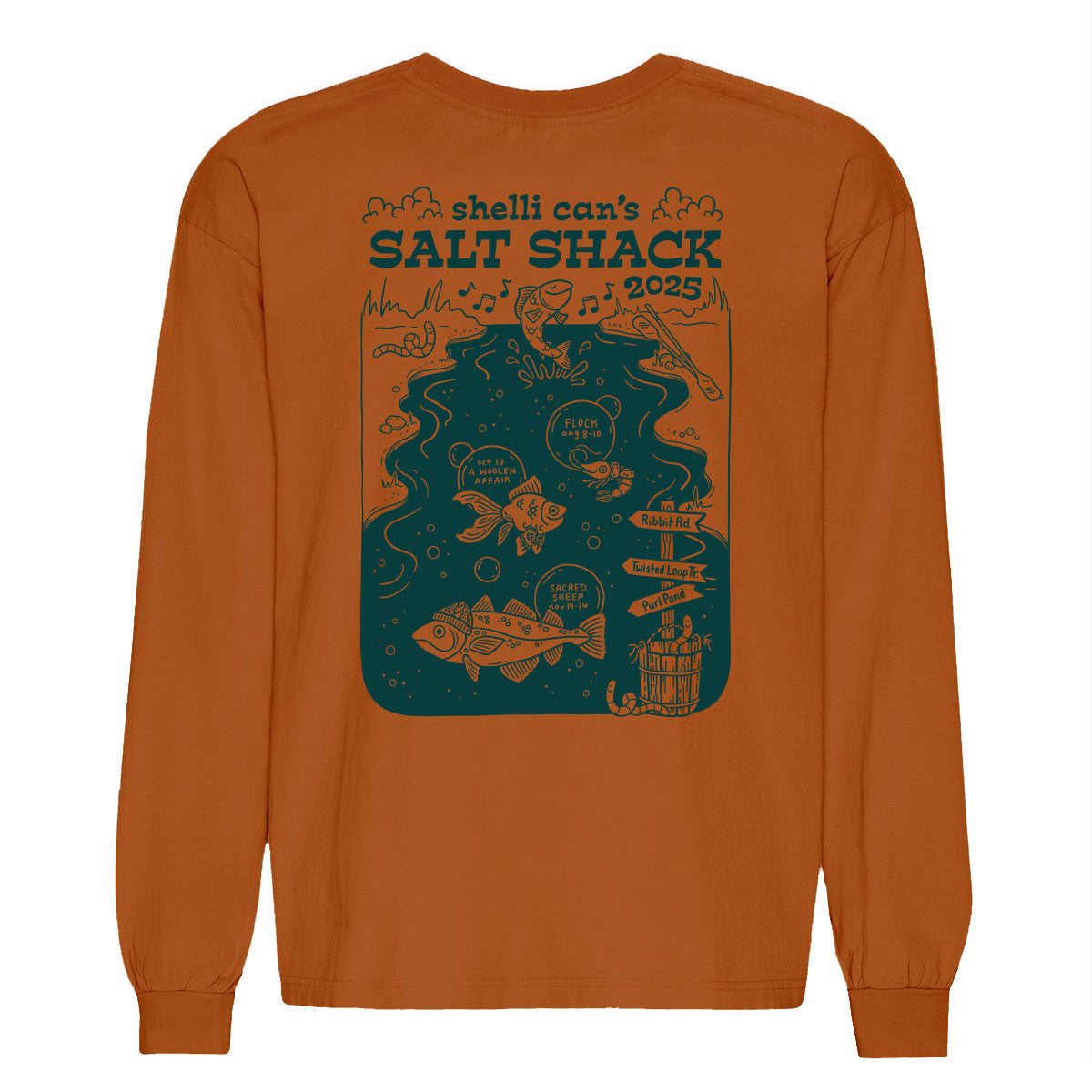 Salt Shack Long Sleeve Tee