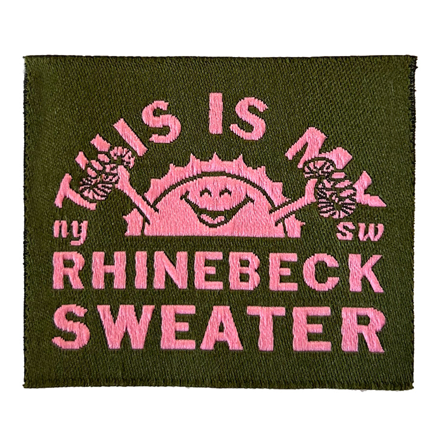 This Is My Rhinebeck Sweater Label (Fatigue)
