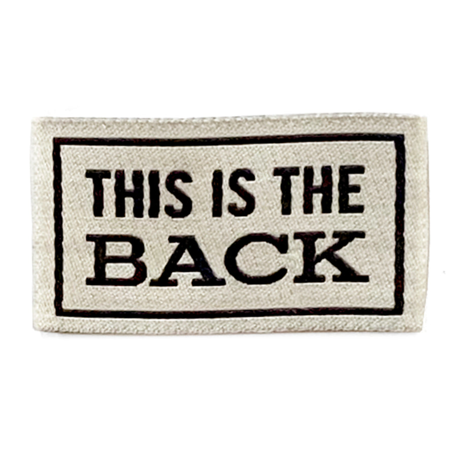 Pick A Pack, Sew-In Labels