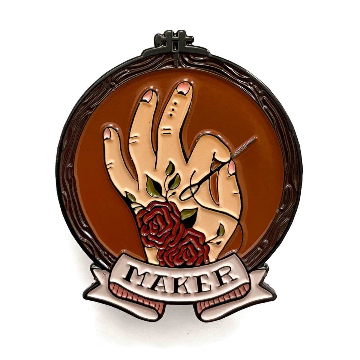 Maker Needle Minder, White