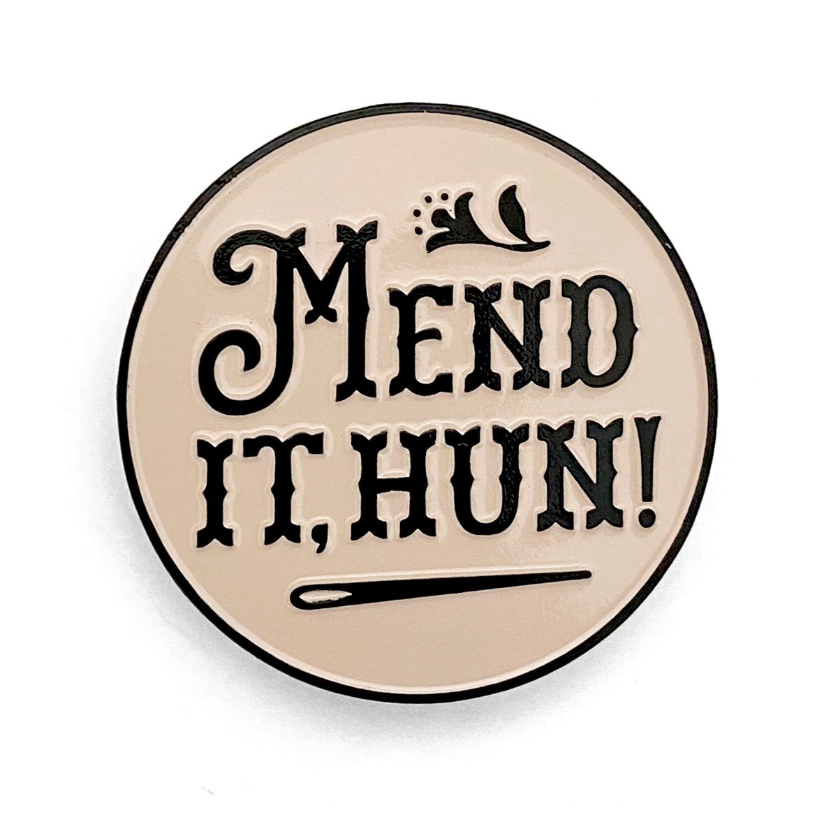 Mend It Hun Needle Minder, Ivory