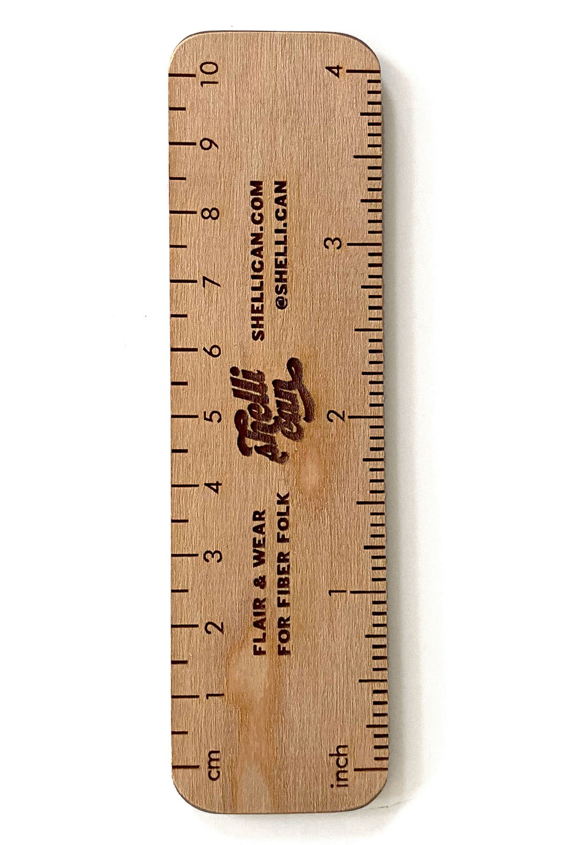Katrinkles 4" Wood Ruler