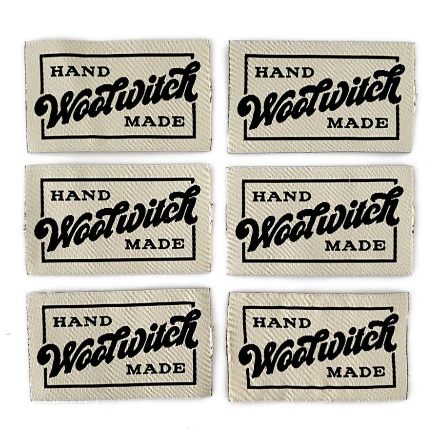 Wool Witch Labels Pack of 6, Natural
