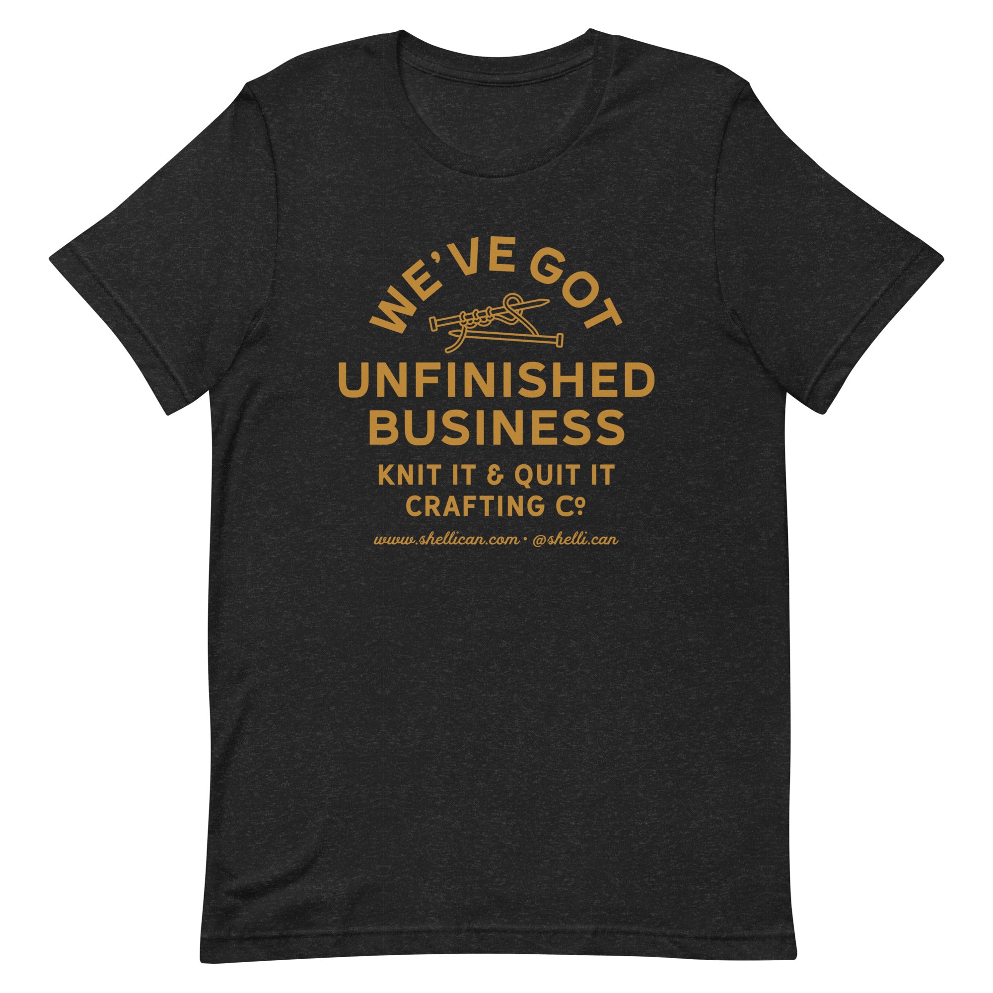 COTTON UNFINISHED BUSINESS SHORT SLEEVE