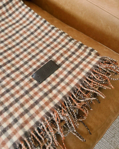 Ralph Lauren Byrdcliffe 100% Lambswool Throw