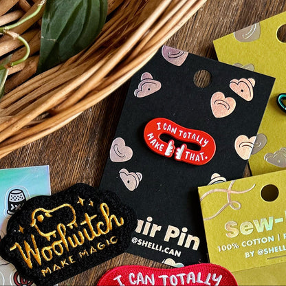 I Can Totally Make That Enamel Pin, Tomato
