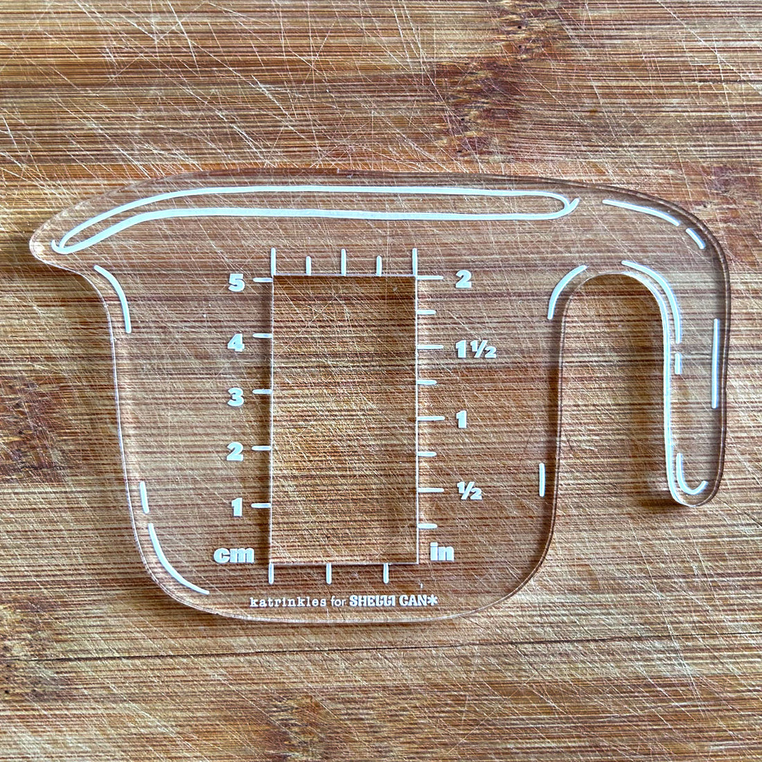 Katrinkles Measuring Cup Swatch Ruler