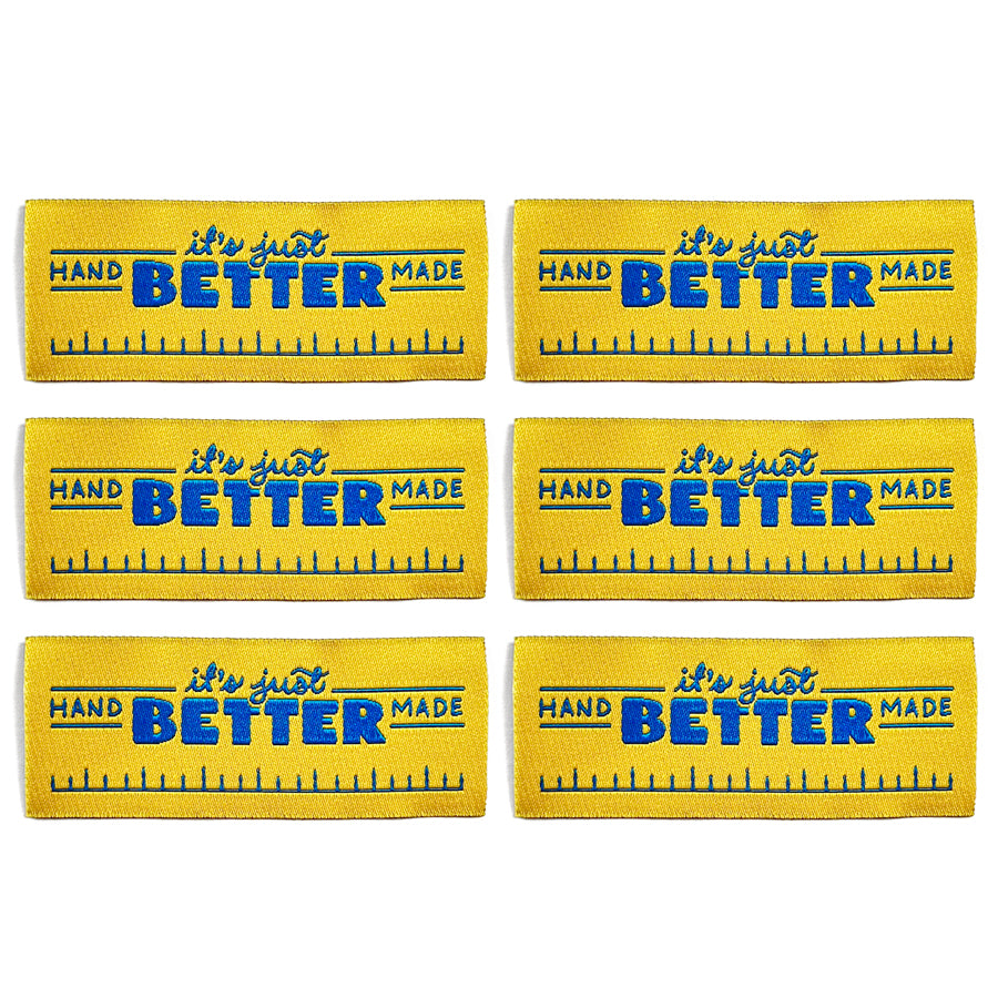 Butter Labels Pack of 6