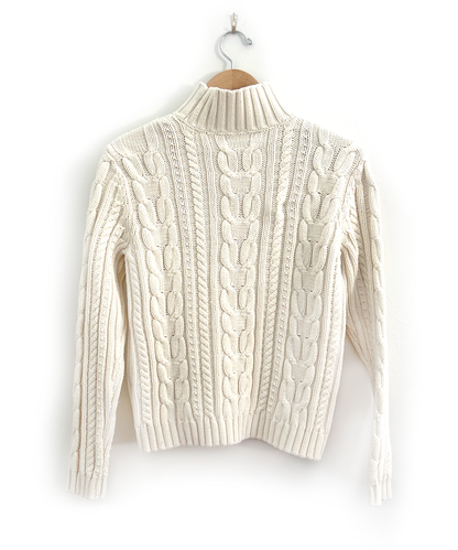 Chaps Cabled Sweater