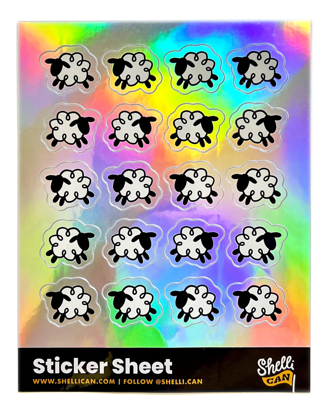 Iconic Sticker Sheet, Counting Sheep