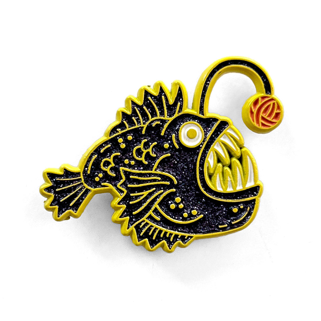 Anglerfish Enamel Pin