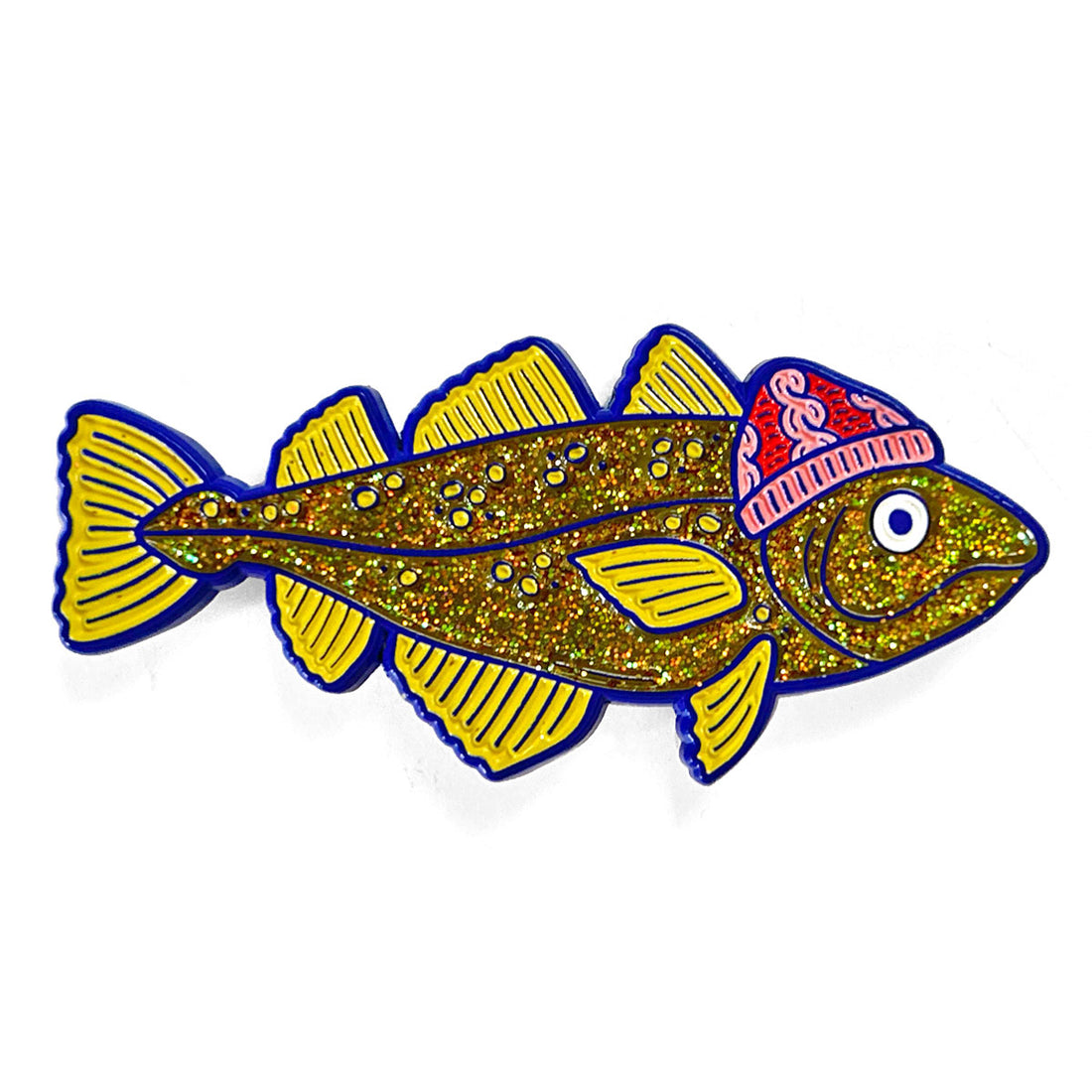 Atlantic Cod Enamel Pin