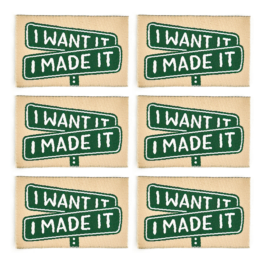 Crossroads Labels Pack of 6