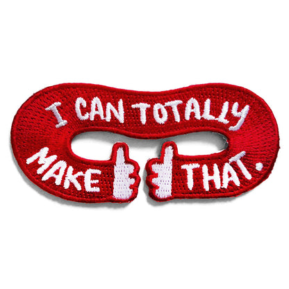 I Can Totally Make That Patch, Red