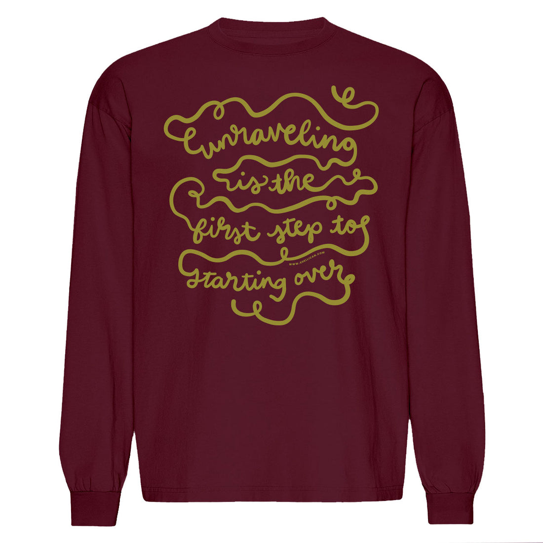 Unraveling Long Sleeve Tee (PREORDER)