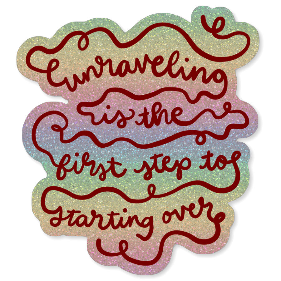 Unraveling Sticker (PREORDER)