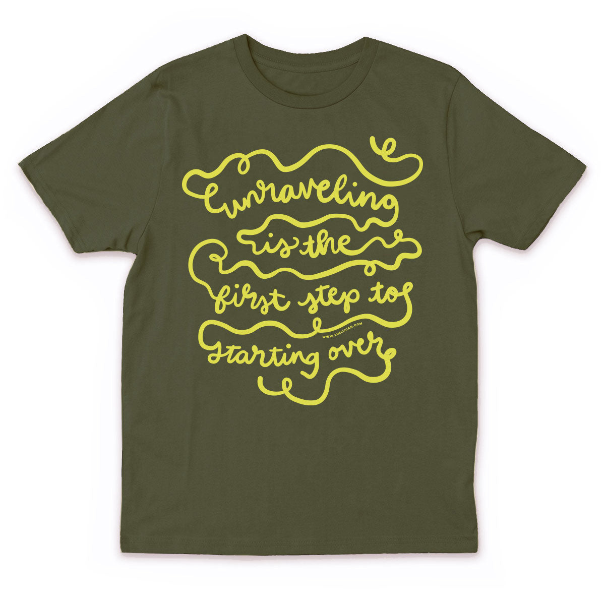 Unraveling Tee, Military