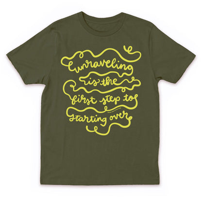 Unraveling Tee, Military