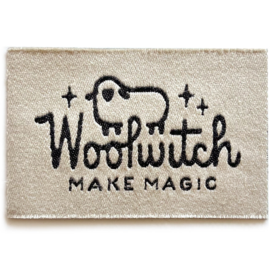 Woolwitch Peel &amp; Stick Cotton Label (Natural)