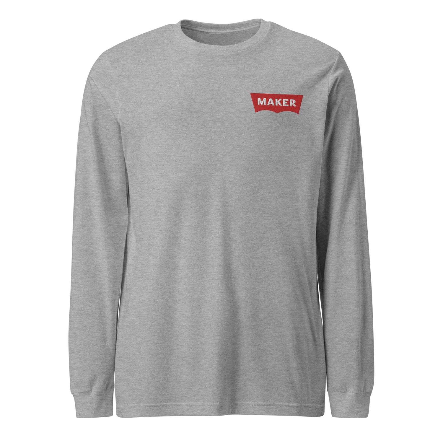 Maker Embroidered Long Sleeve Tee