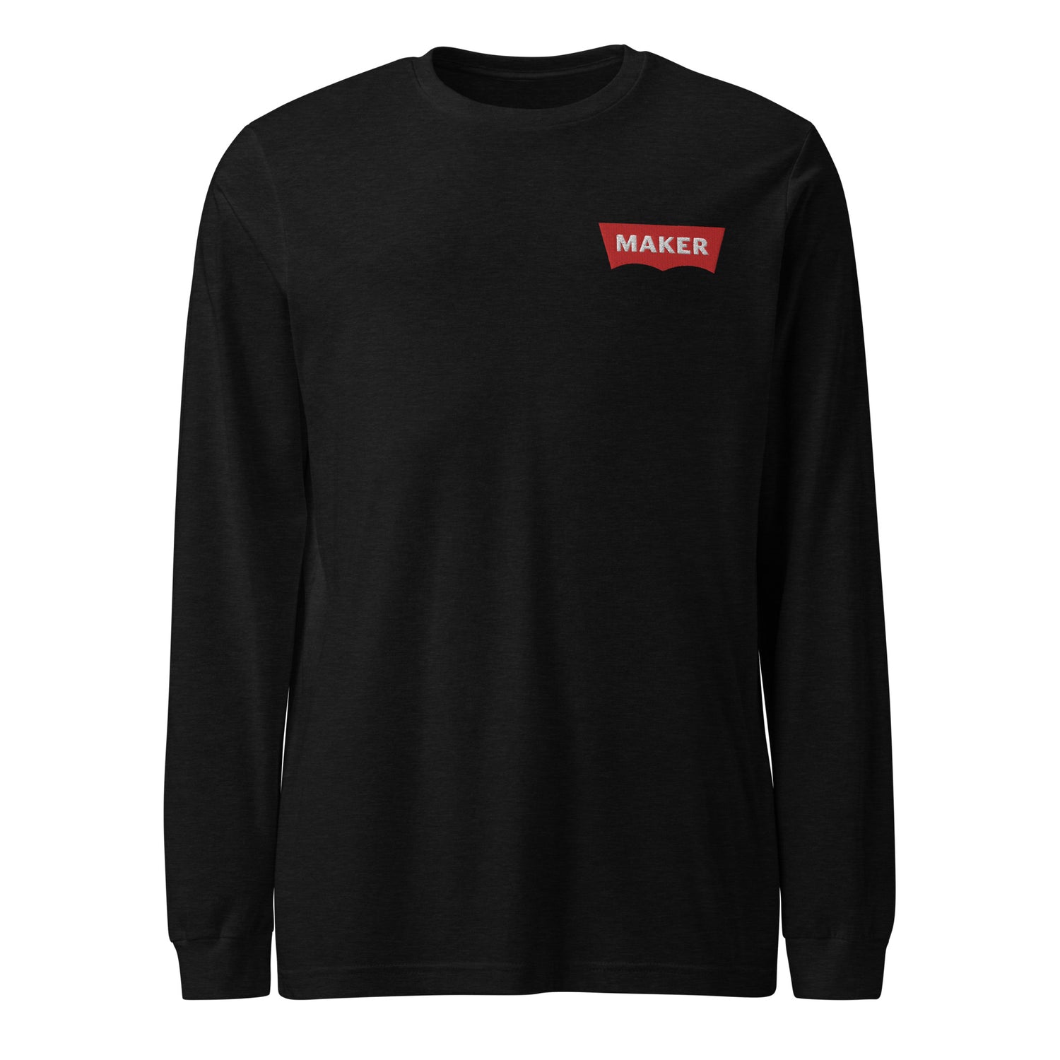 Maker Embroidered Long Sleeve Tee