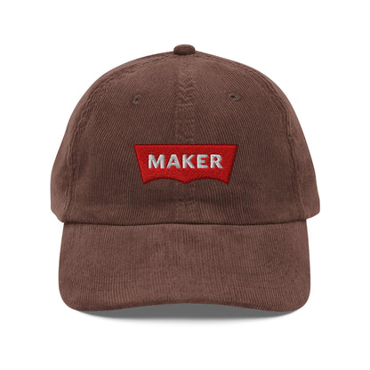 Maker Corduroy Cap
