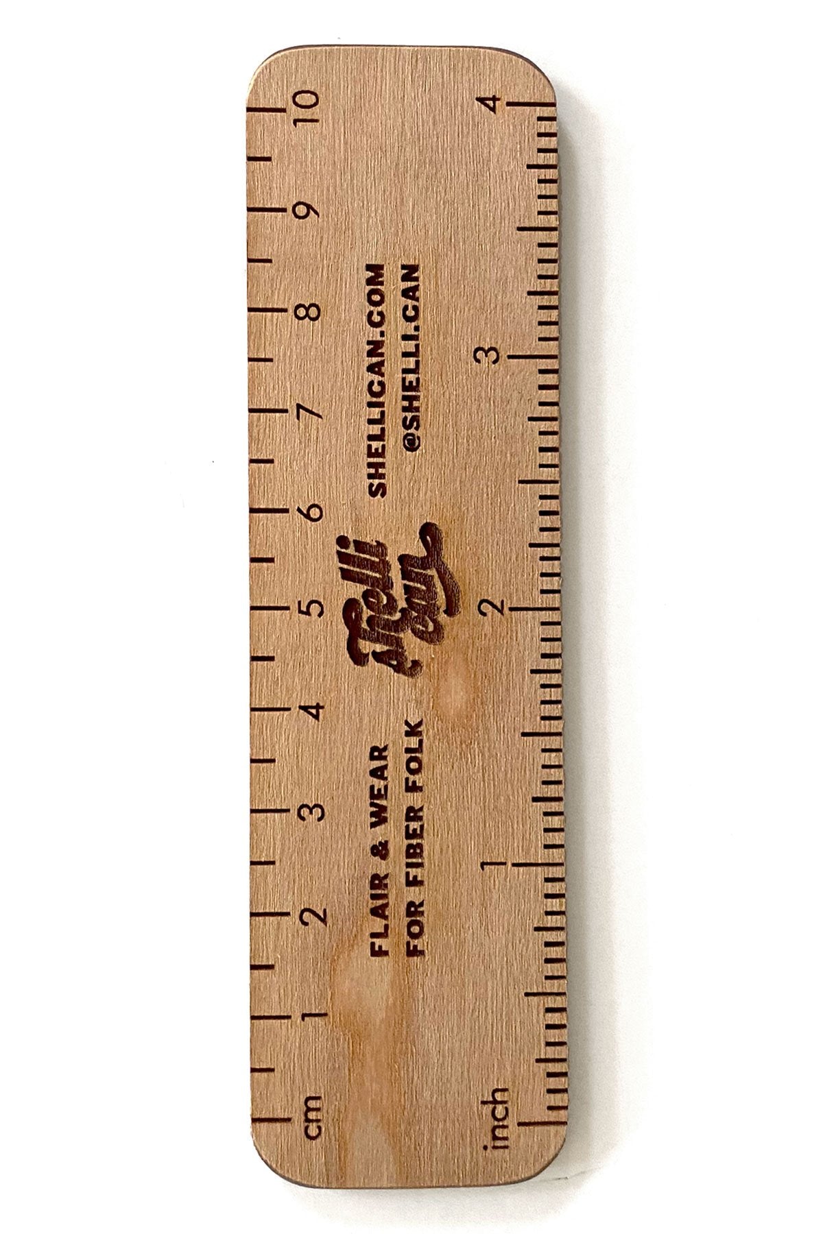 Katrinkles 4&quot; Wood Ruler