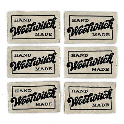 Wool Witch Labels Pack of 6, Natural